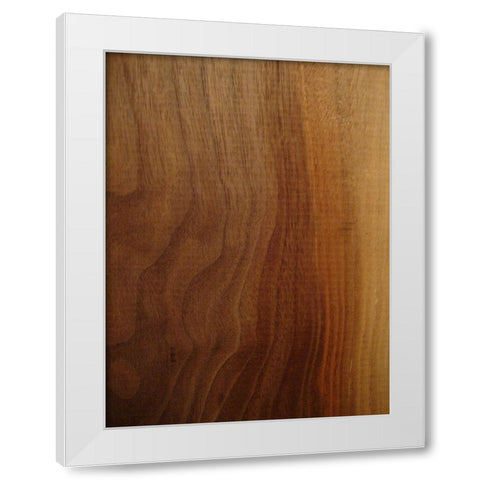 Wood Panel I White Modern Wood Framed Art Print by Grayscale