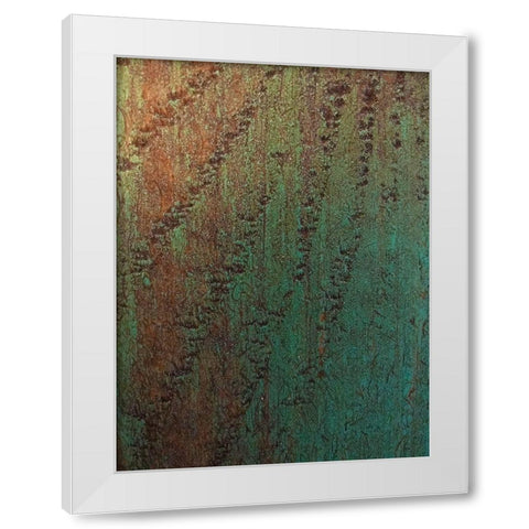 Painted Wood Panel III White Modern Wood Framed Art Print by Grayscale