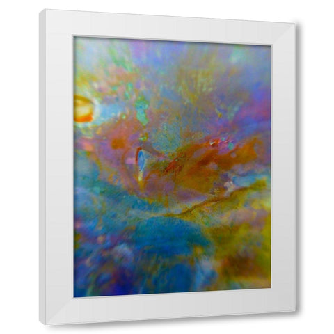 Oxidized Metal XIII White Modern Wood Framed Art Print by Grayscale