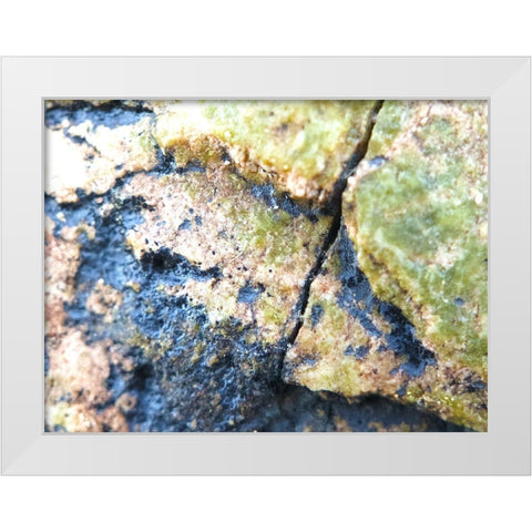 Jade Aggregate I White Modern Wood Framed Art Print by Grayscale