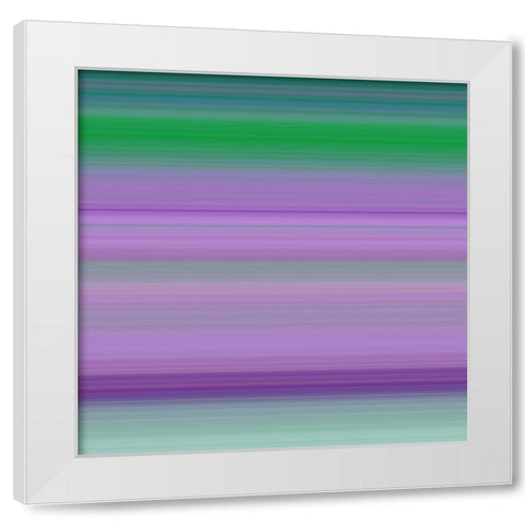 Cool Pinstripes II White Modern Wood Framed Art Print by Grayscale