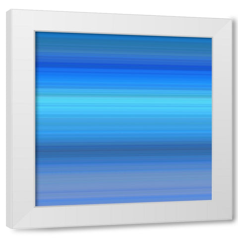 Cool Pinstripes IV White Modern Wood Framed Art Print by Grayscale
