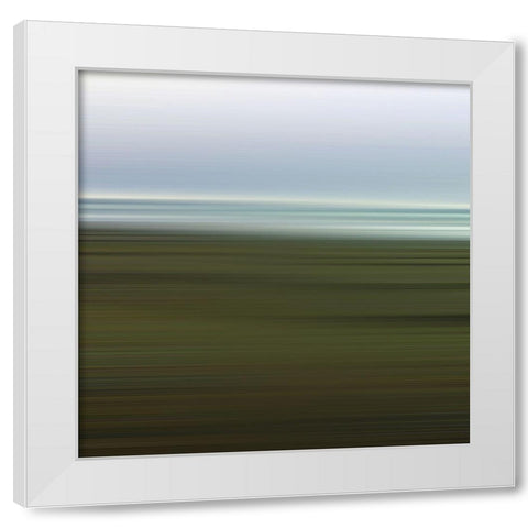 Cool Pinstripes IX White Modern Wood Framed Art Print by Grayscale