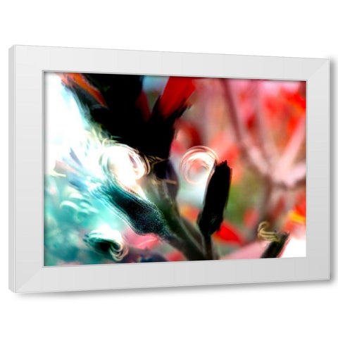 Flore Muse I White Modern Wood Framed Art Print by Popcorn