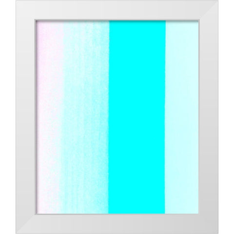 Stripes VI White Modern Wood Framed Art Print by Tenoever, William