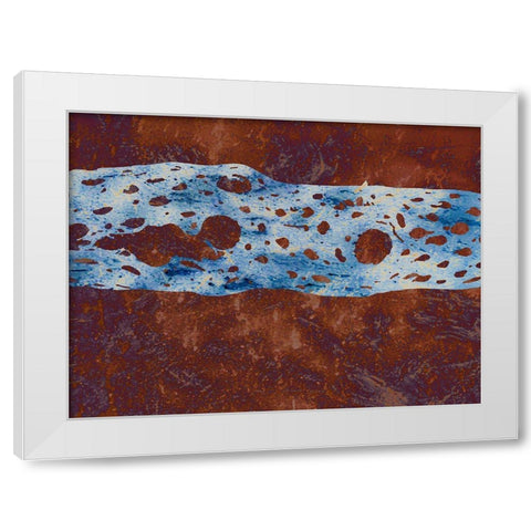 Cholla Stylized I White Modern Wood Framed Art Print by Tenoever, William