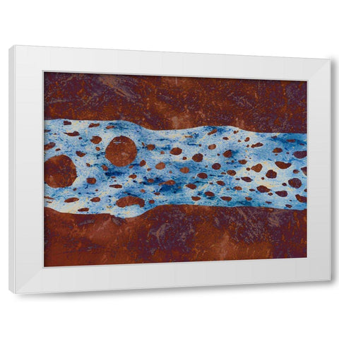 Cholla Stylized III White Modern Wood Framed Art Print by Tenoever, William