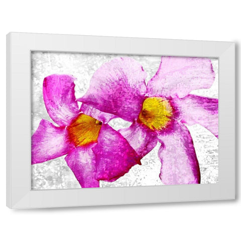 Flora Obscura 1 White Modern Wood Framed Art Print by Tenoever, William