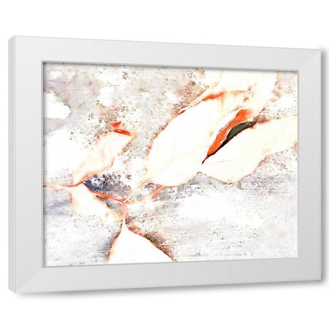 Earthen White Modern Wood Framed Art Print by Tenoever, William