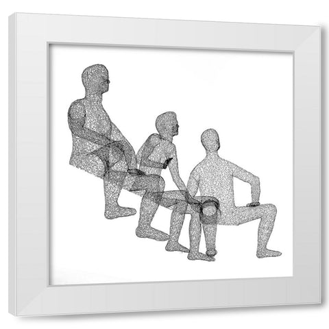 WiredInSitu White Modern Wood Framed Art Print by Tenoever, William