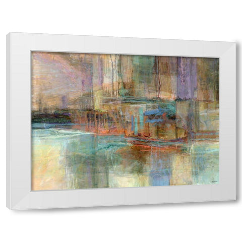 Emergence VI White Modern Wood Framed Art Print by Tienhaara, Michael