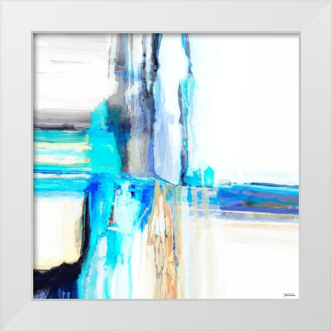 Dynasty VI White Modern Wood Framed Art Print by Tienhaara, Michael