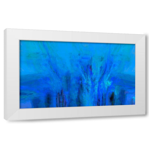 Mood Shift II White Modern Wood Framed Art Print by Tienhaara, Michael