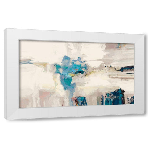 Melody I White Modern Wood Framed Art Print by Tienhaara, Michael