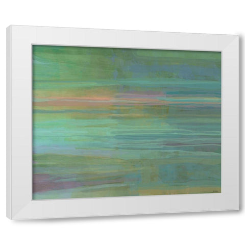 Passive I White Modern Wood Framed Art Print by Tienhaara, Michael