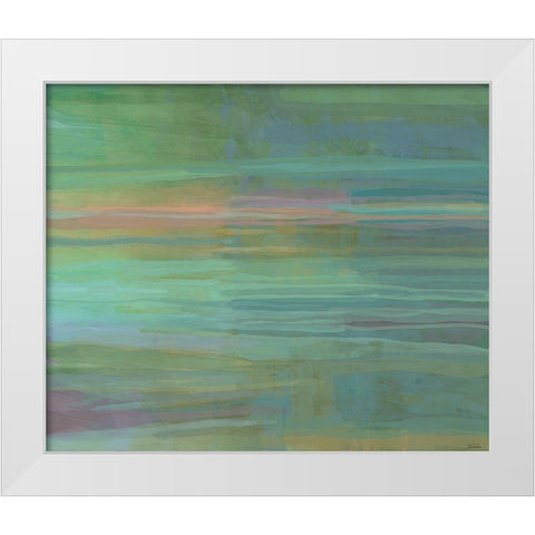 Passive I White Modern Wood Framed Art Print by Tienhaara, Michael