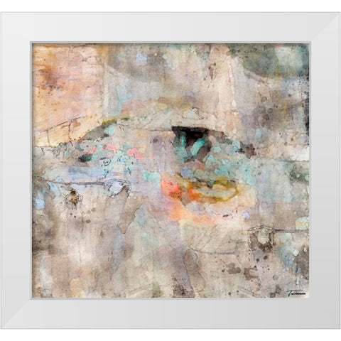 Reflective I WC V II White Modern Wood Framed Art Print by Tienhaara, Michael