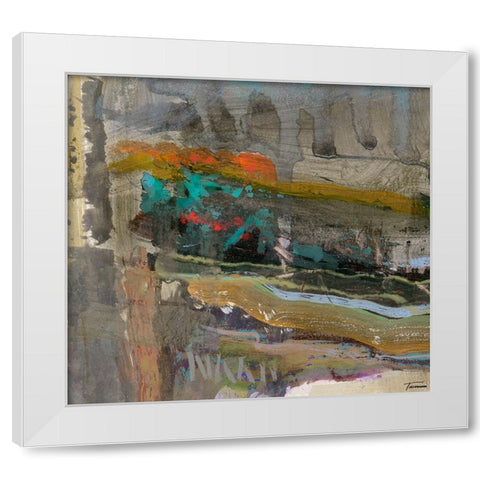 Reflective II White Modern Wood Framed Art Print by Tienhaara, Michael