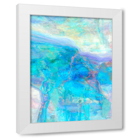 Derivative II White Modern Wood Framed Art Print by Tienhaara, Michael