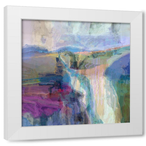Grandeur I White Modern Wood Framed Art Print by Tienhaara, Michael