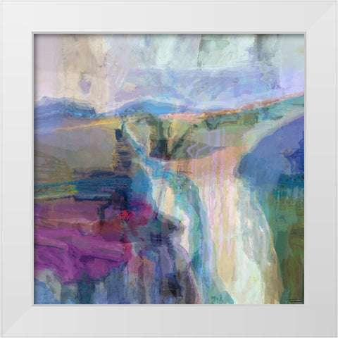 Grandeur I White Modern Wood Framed Art Print by Tienhaara, Michael