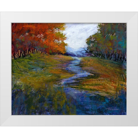 Tranquil Dreams II White Modern Wood Framed Art Print by Tienhaara, Michael