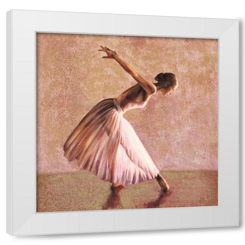 Magie White Modern Wood Framed Art Print by Bassetti, Andrea
