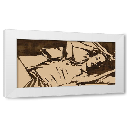 En Vogue White Modern Wood Framed Art Print by Cooper, Andrew