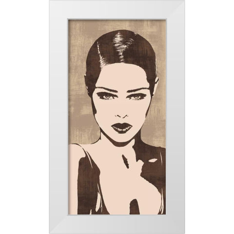 In Style II White Modern Wood Framed Art Print by Cooper, Andrew