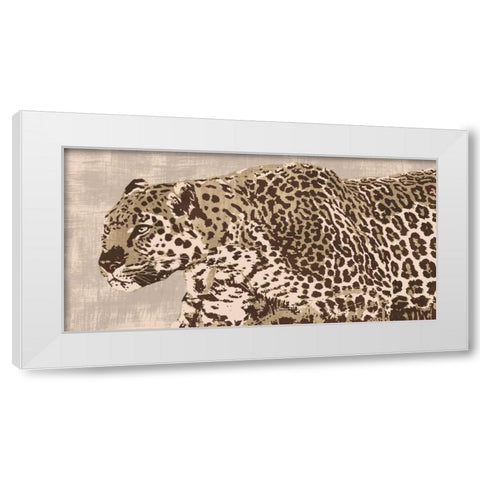 In the Wild White Modern Wood Framed Art Print by Cooper, Andrew
