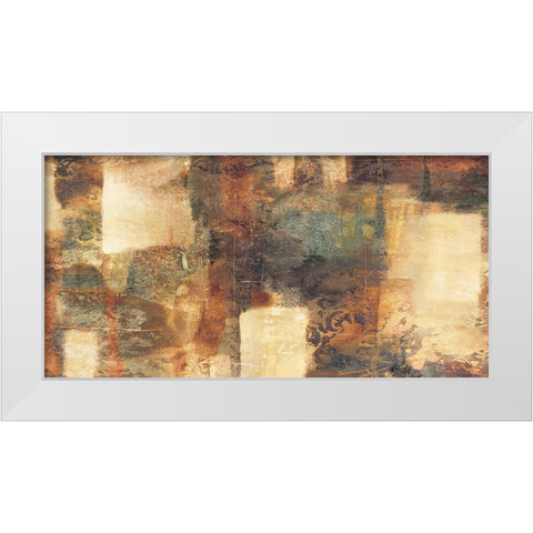 Luminous White Modern Wood Framed Art Print by Davidson, Aimee