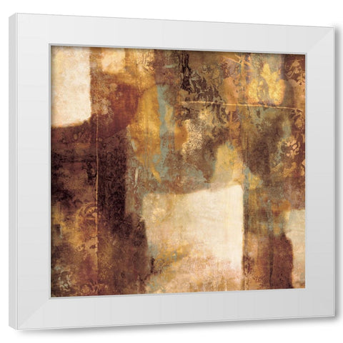 Shining Through I White Modern Wood Framed Art Print by Davidson, Aimee