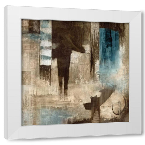 Force of Nature White Modern Wood Framed Art Print by Edwards, Alex