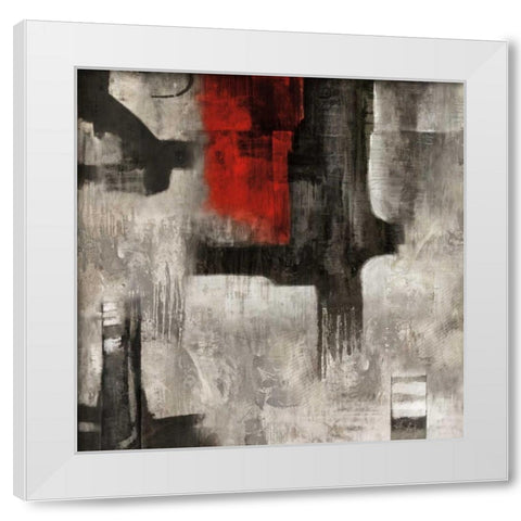 Singular Vision White Modern Wood Framed Art Print by Edwards, Alex