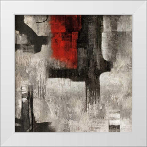 Singular Vision White Modern Wood Framed Art Print by Edwards, Alex