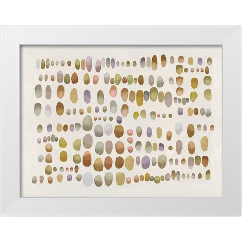 Playful Naturally III White Modern Wood Framed Art Print by Perry, Angela