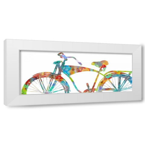 Cruiser I White Modern Wood Framed Art Print by Wade, Amanda