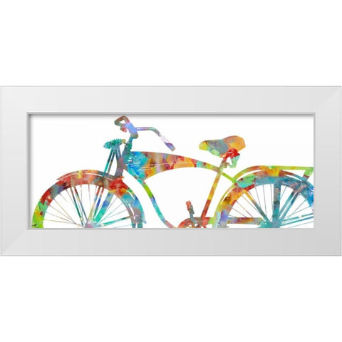 Cruiser I White Modern Wood Framed Art Print by Wade, Amanda