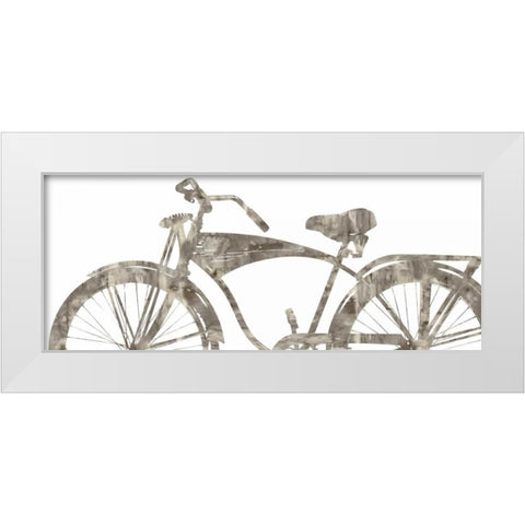 Cruiser IV White Modern Wood Framed Art Print by Wade, Amanda