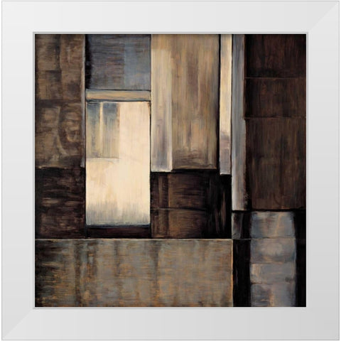 Spellbound I White Modern Wood Framed Art Print by Summers, Aaron