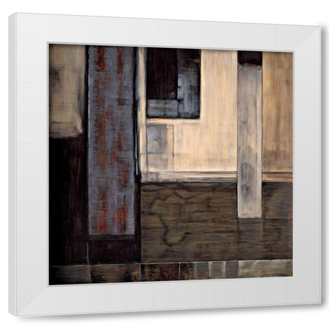 Spellbound II White Modern Wood Framed Art Print by Summers, Aaron