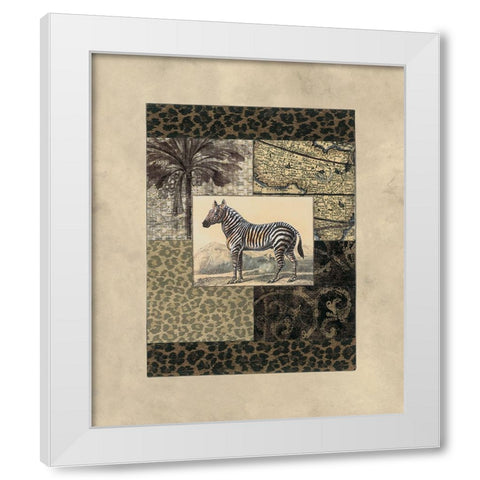 Exotic II White Modern Wood Framed Art Print by Weaver, Amy