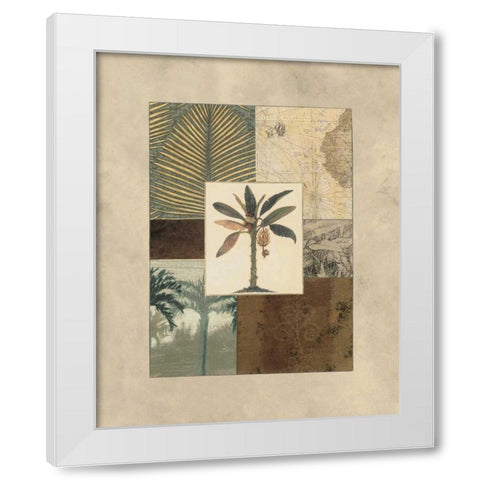 Colonial II White Modern Wood Framed Art Print by Weaver, Amy