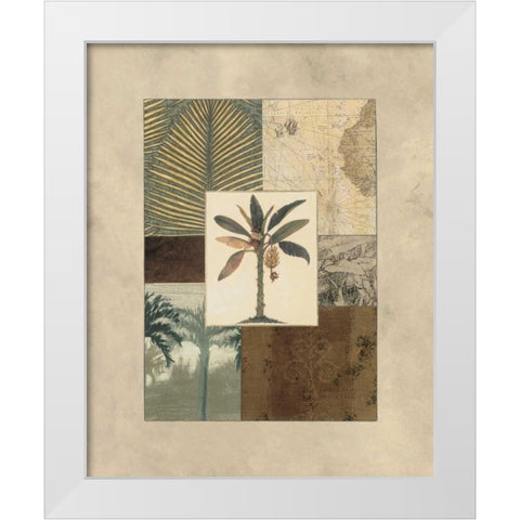 Colonial II White Modern Wood Framed Art Print by Weaver, Amy