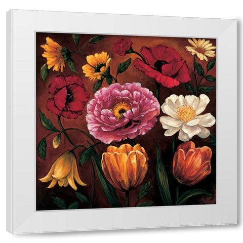 Abundance I White Modern Wood Framed Art Print by Francis, Brian