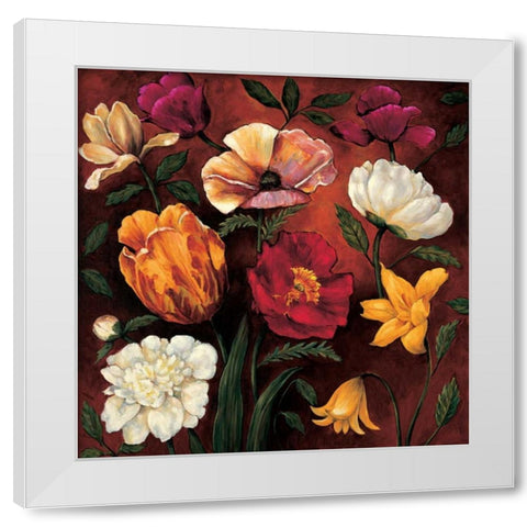 Abundance II White Modern Wood Framed Art Print by Francis, Brian