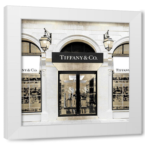 Fashion Boutique II White Modern Wood Framed Art Print by Blake, Madeline