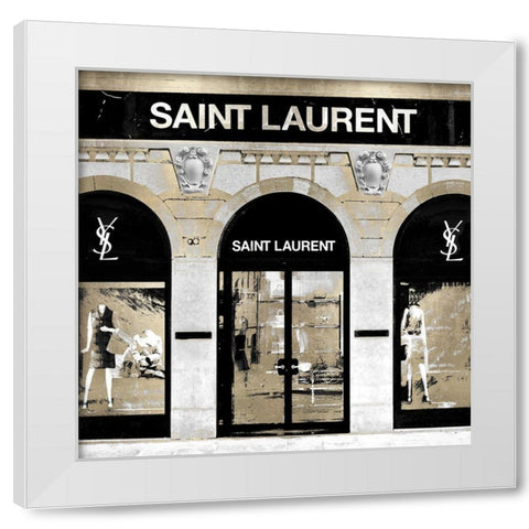 Fashion Boutique IV White Modern Wood Framed Art Print by Blake, Madeline