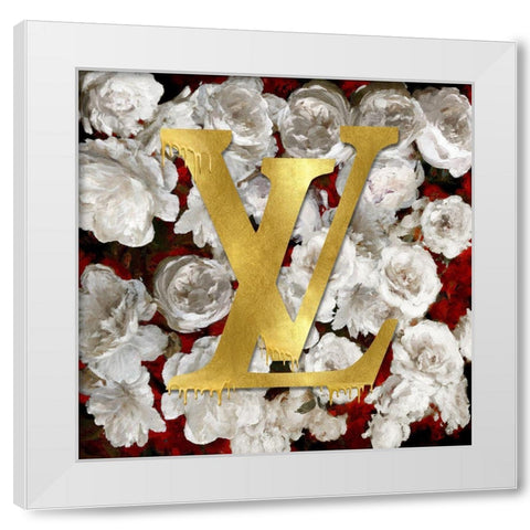 Fashion and Flowers II White Modern Wood Framed Art Print by Blake, Madeline