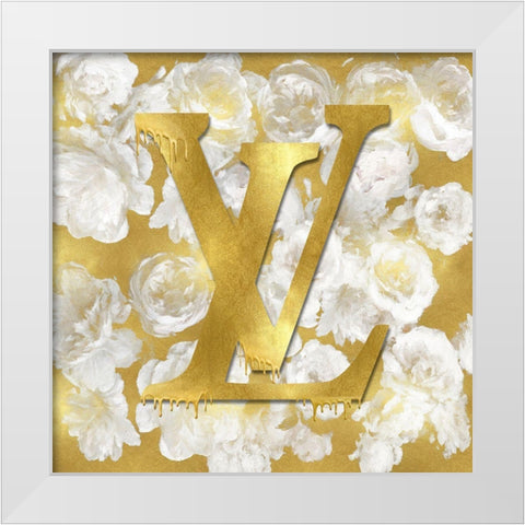 Fashion and Flowers III White Modern Wood Framed Art Print by Blake, Madeline